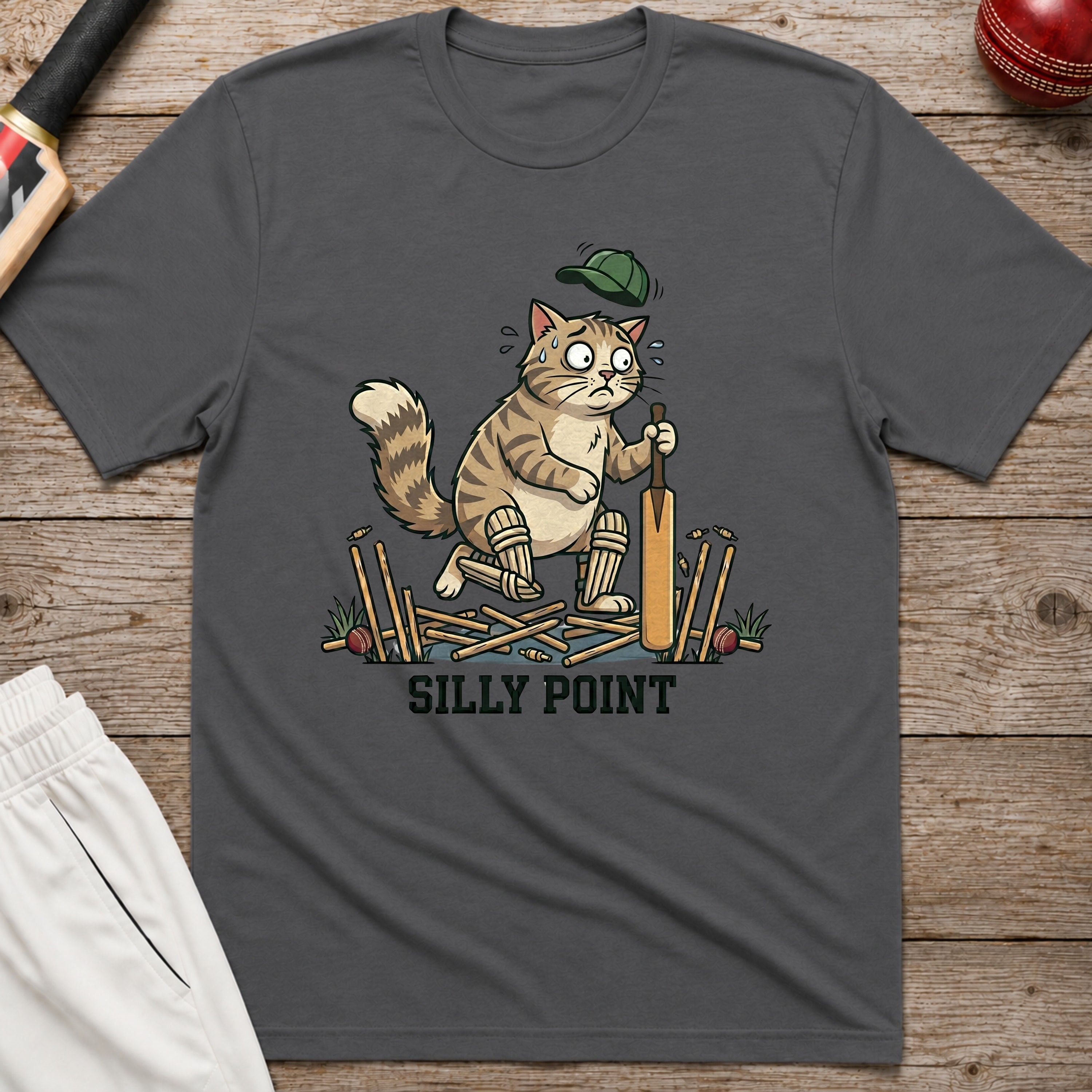Silly Point T-Shirt - Charcoal