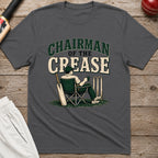 Chairman Of The Crease T-Shirt - Charcoal