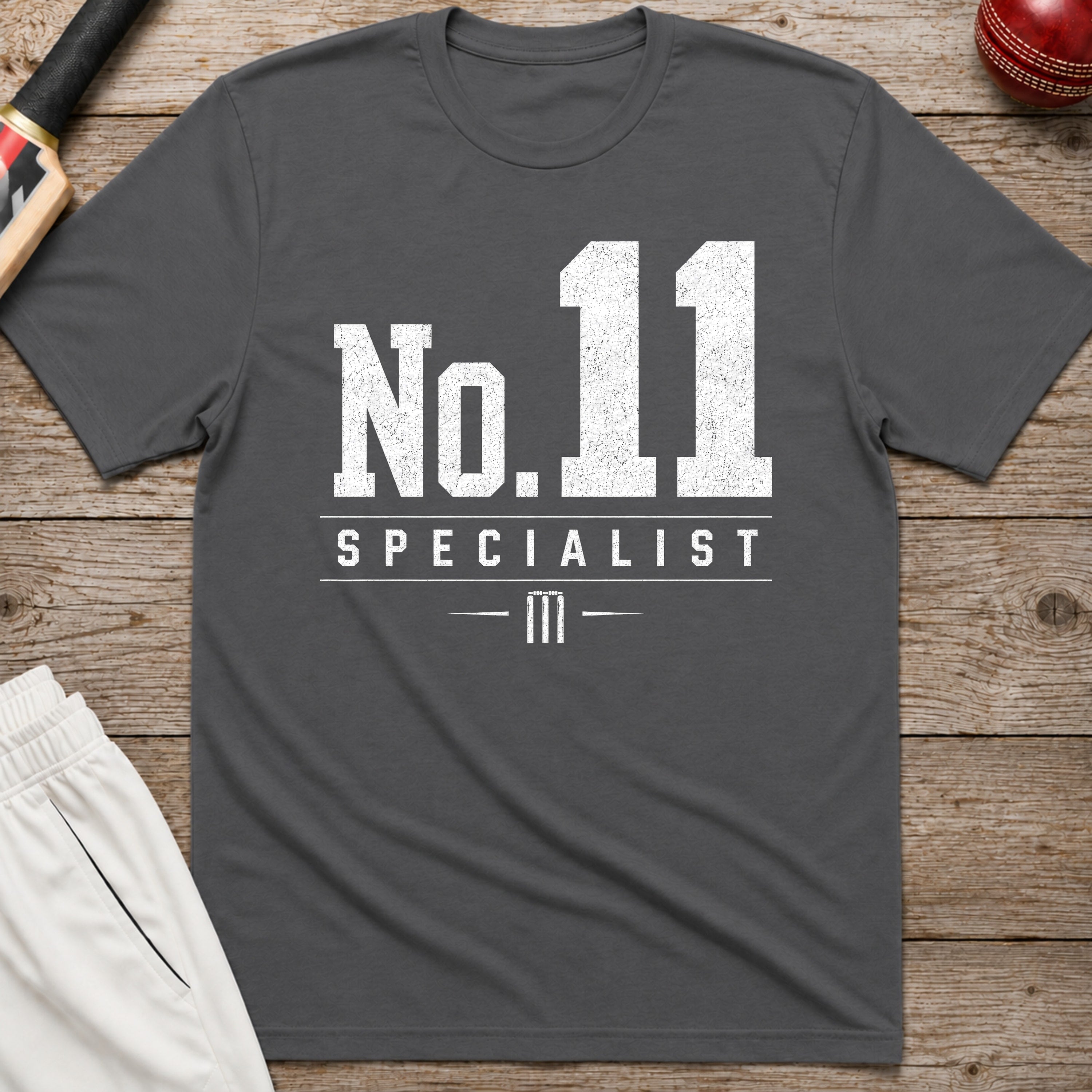 No 11 Specialist T-Shirt - Charcoal