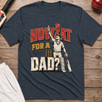 Howzat For A Dad T-Shirt - Dark Heather