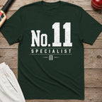 No 11 Specialist T-Shirt - Forest Green