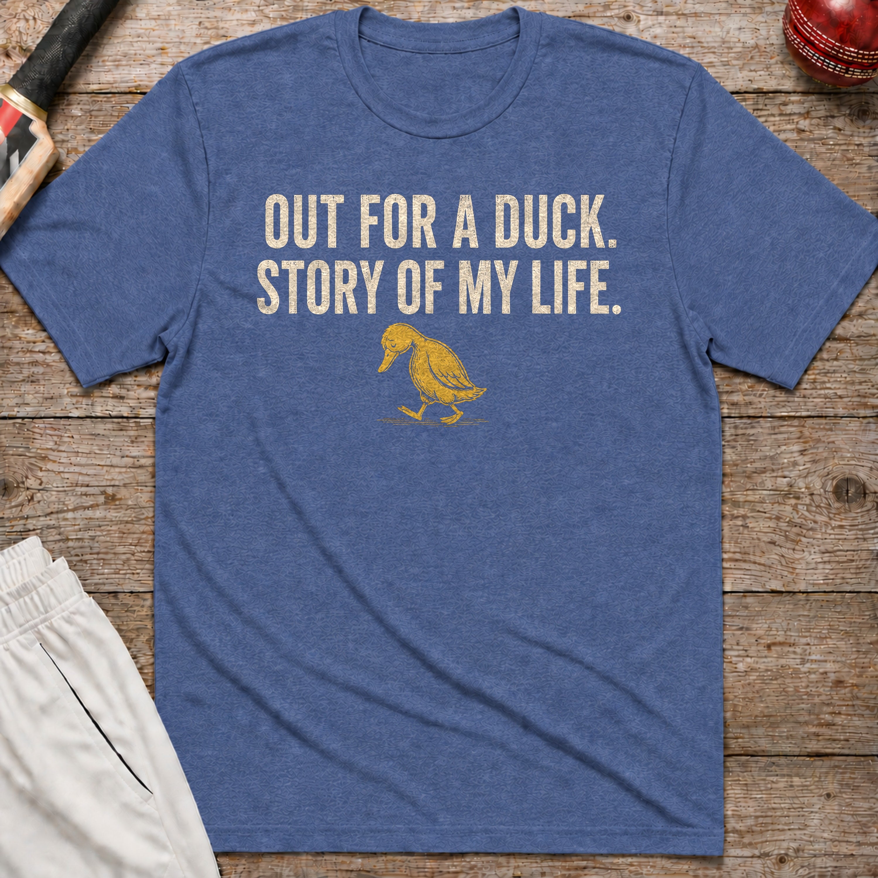 Out For A Duck Story Of My Life T-Shirt - Heather Indigo