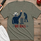 No Ball T-Shirt - Heather Military Green