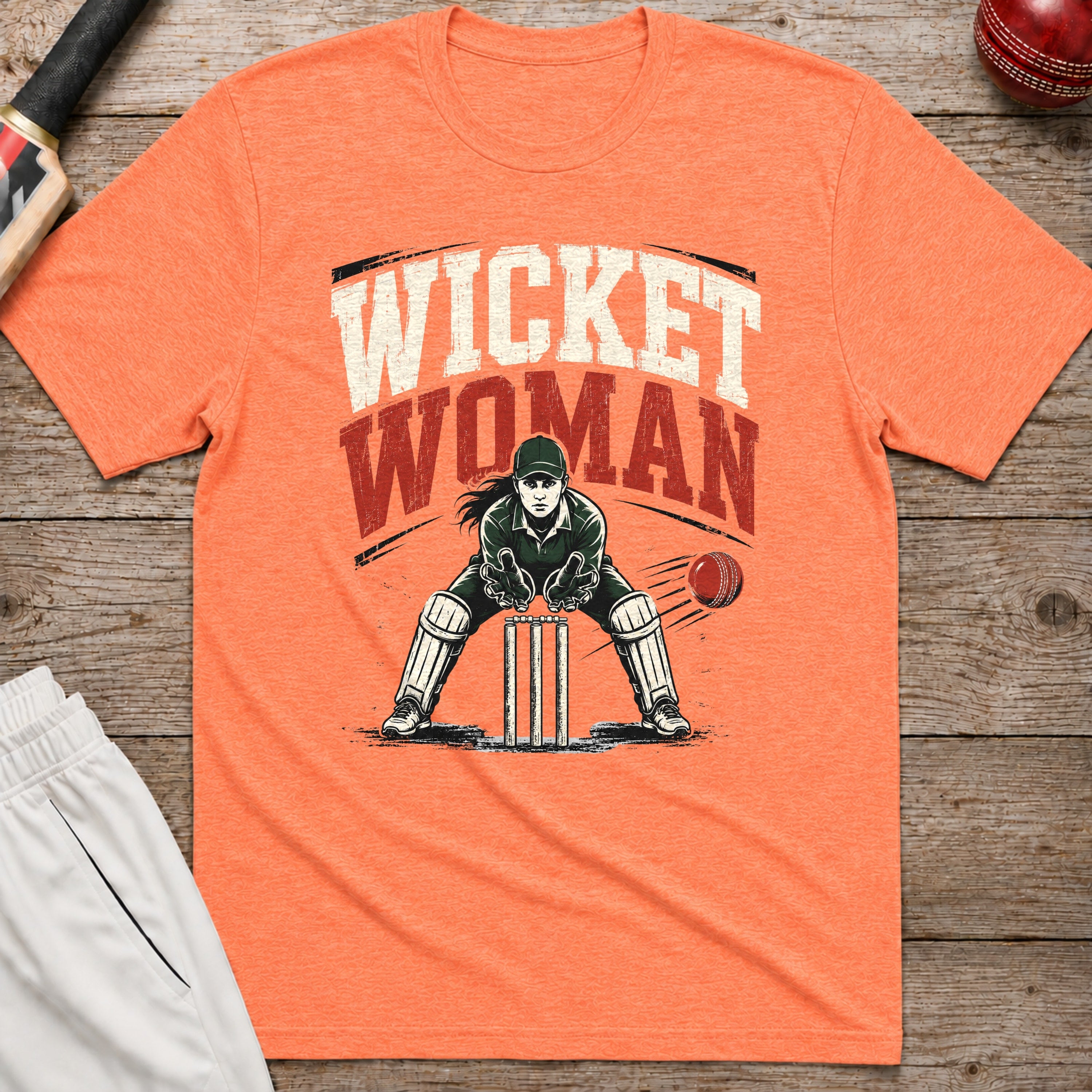 Wicket Woman T-Shirt - Heather Orange