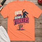 Cute But Bowls Yorkers T-Shirt - Heather Orange