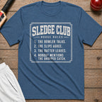 Sledge Club House Rules T-Shirt - Indigo Blue