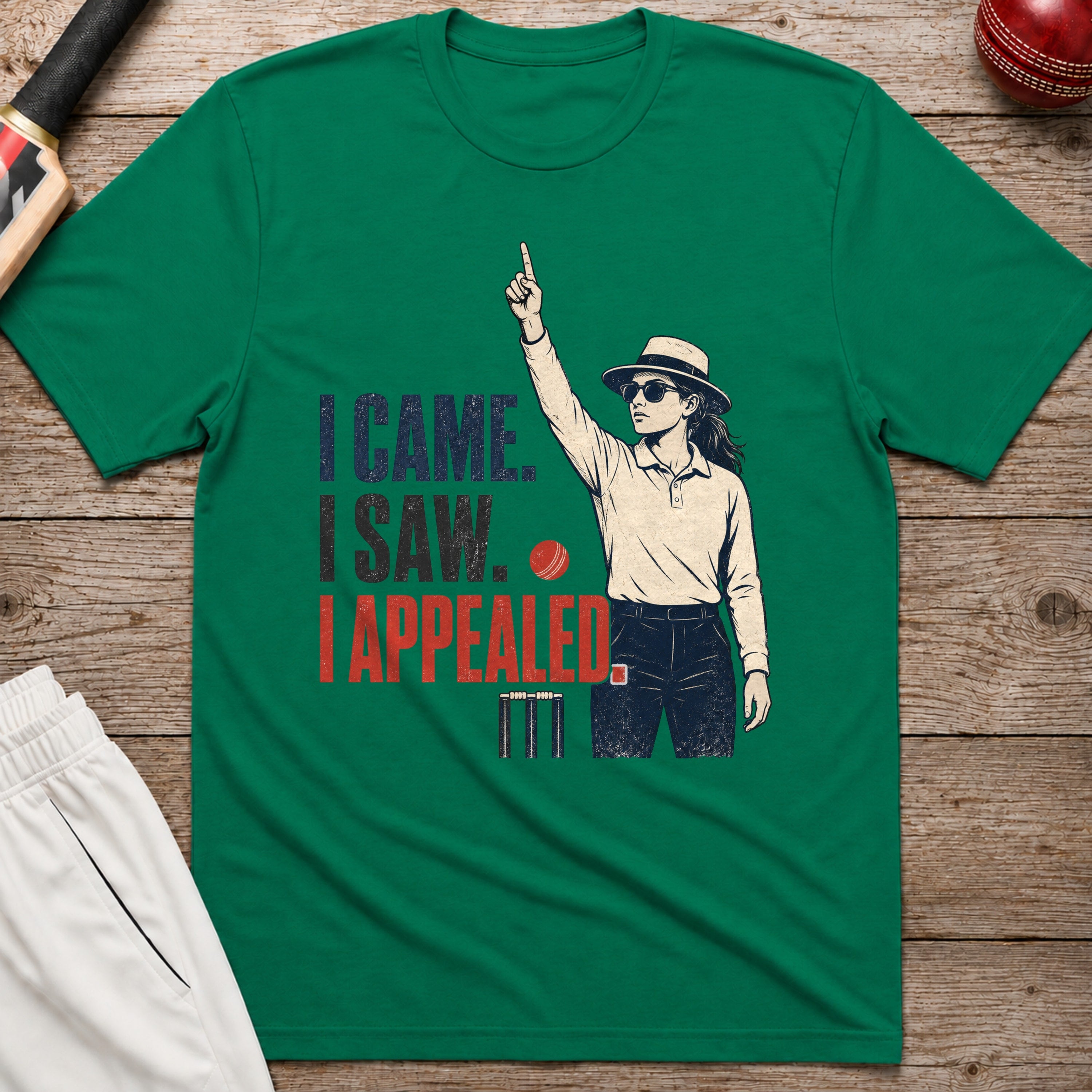 I Came I Saw I Appealed T-Shirt - Kelly Green