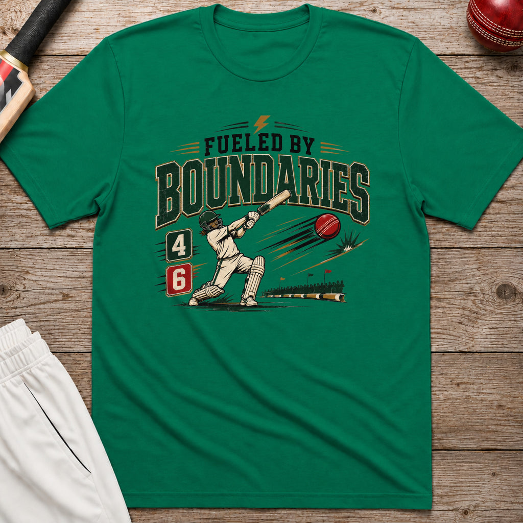 Fueled By Boundaries T-Shirt - Kelly Green