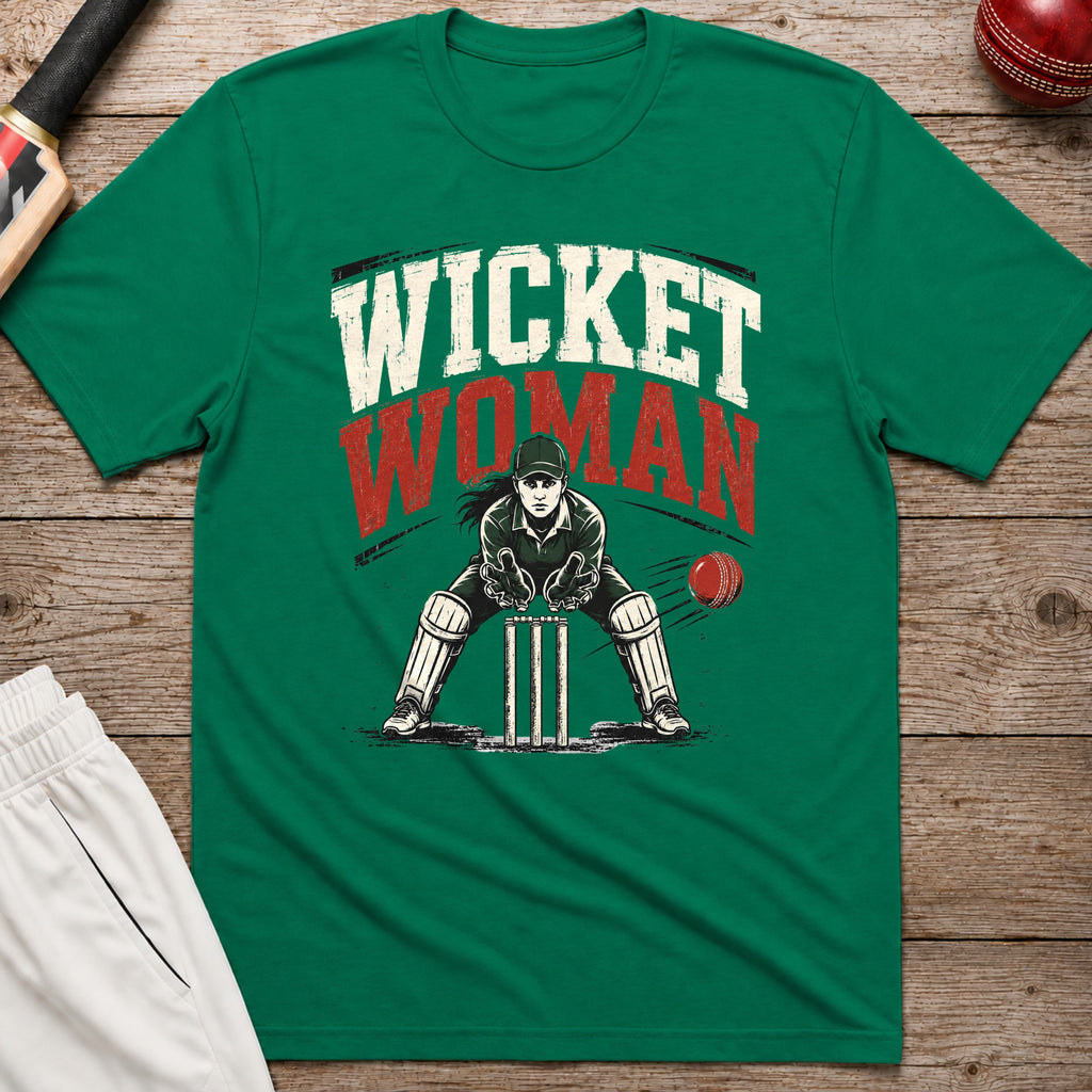 Wicket Woman T-Shirt - Kelly Green