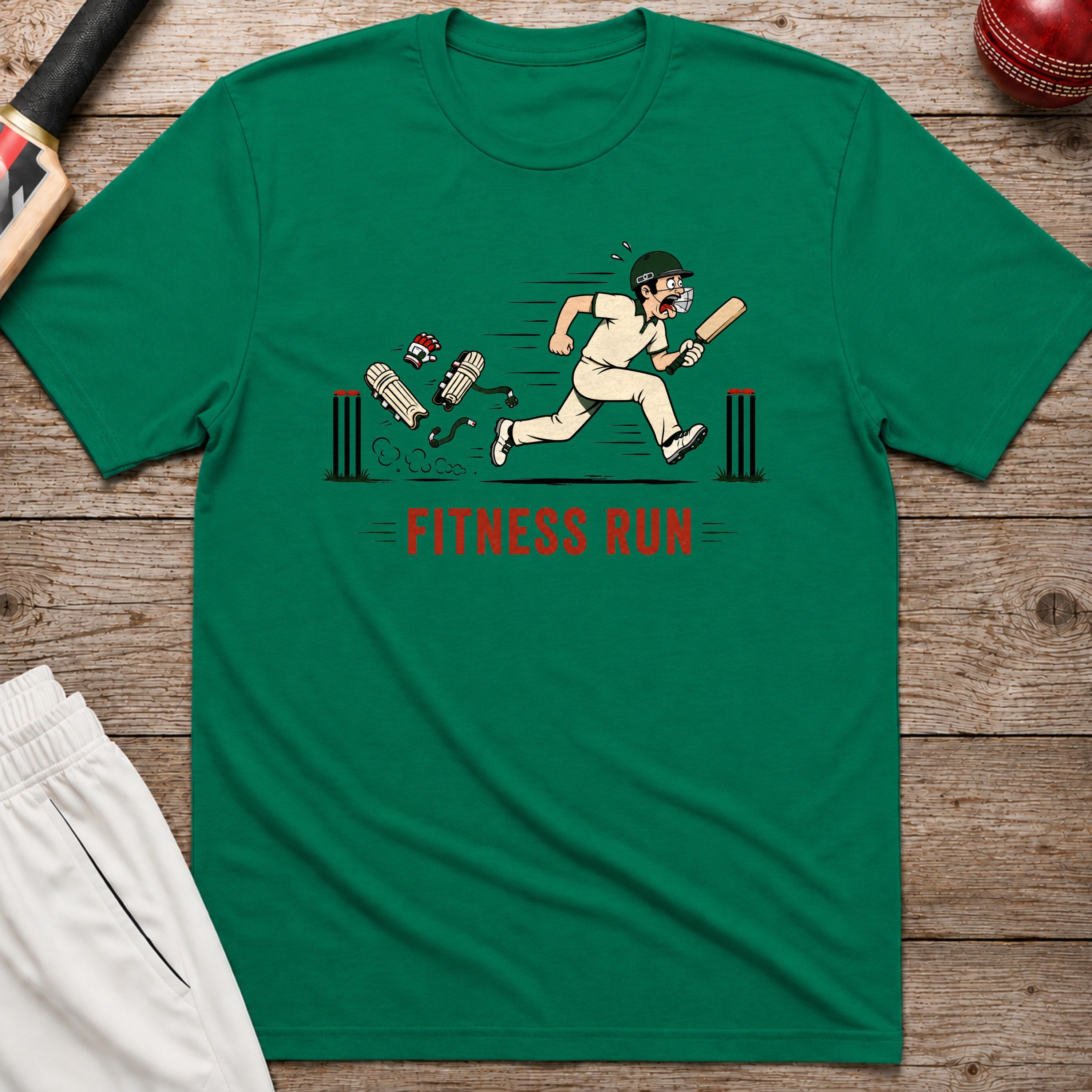 Fitness Run T-Shirt - Kelly Green