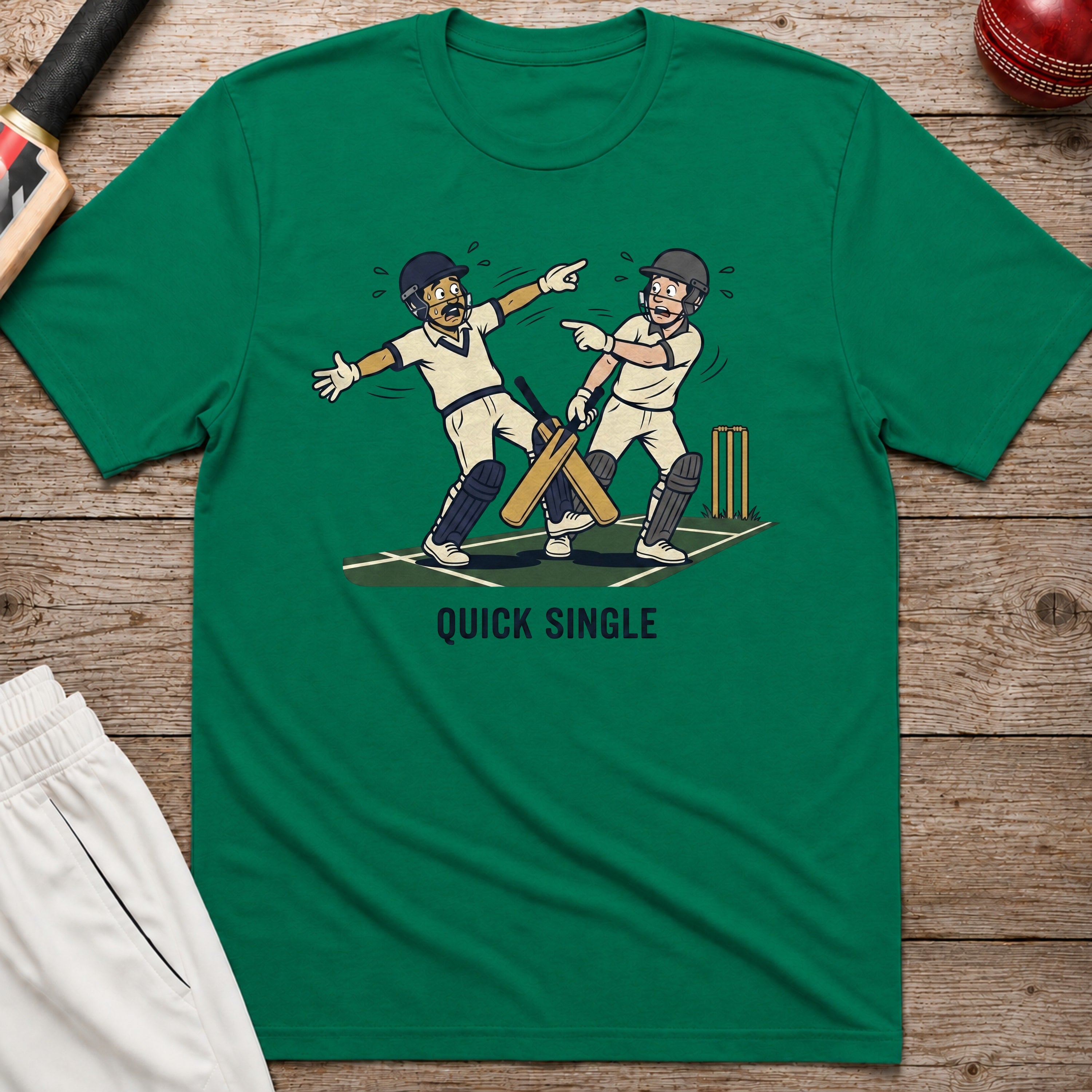 Quick Single Alt T-Shirt - Kelly Green