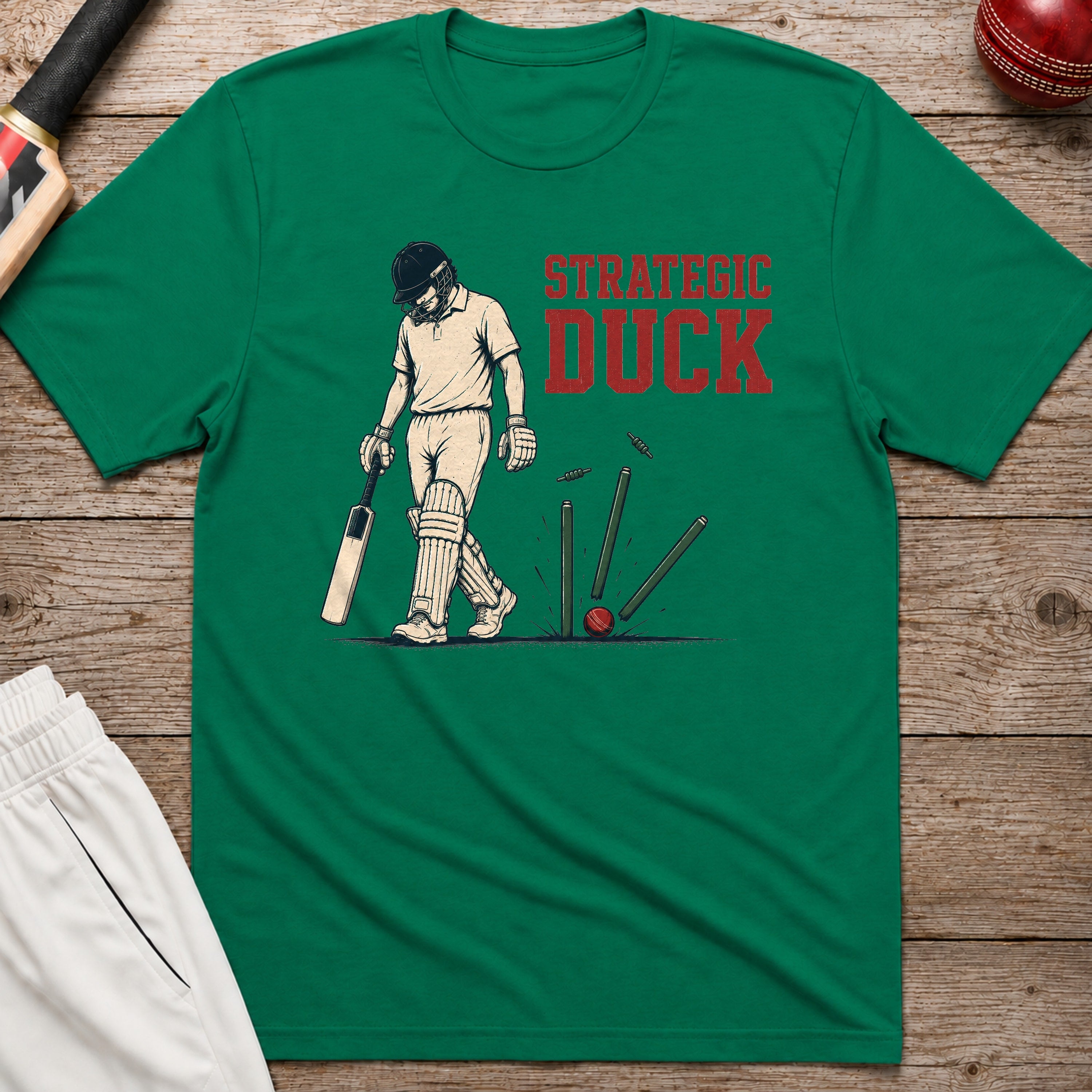 Strategic Duck T-Shirt - Kelly Green