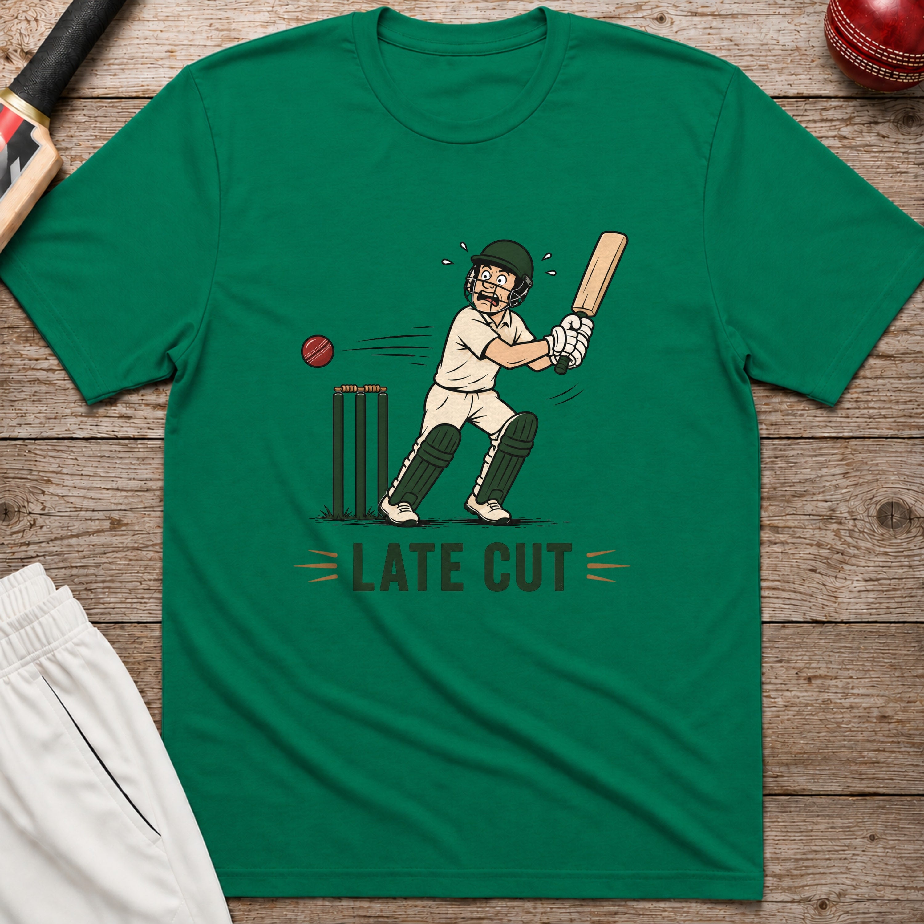 Late Cut T-Shirt - Kelly Green