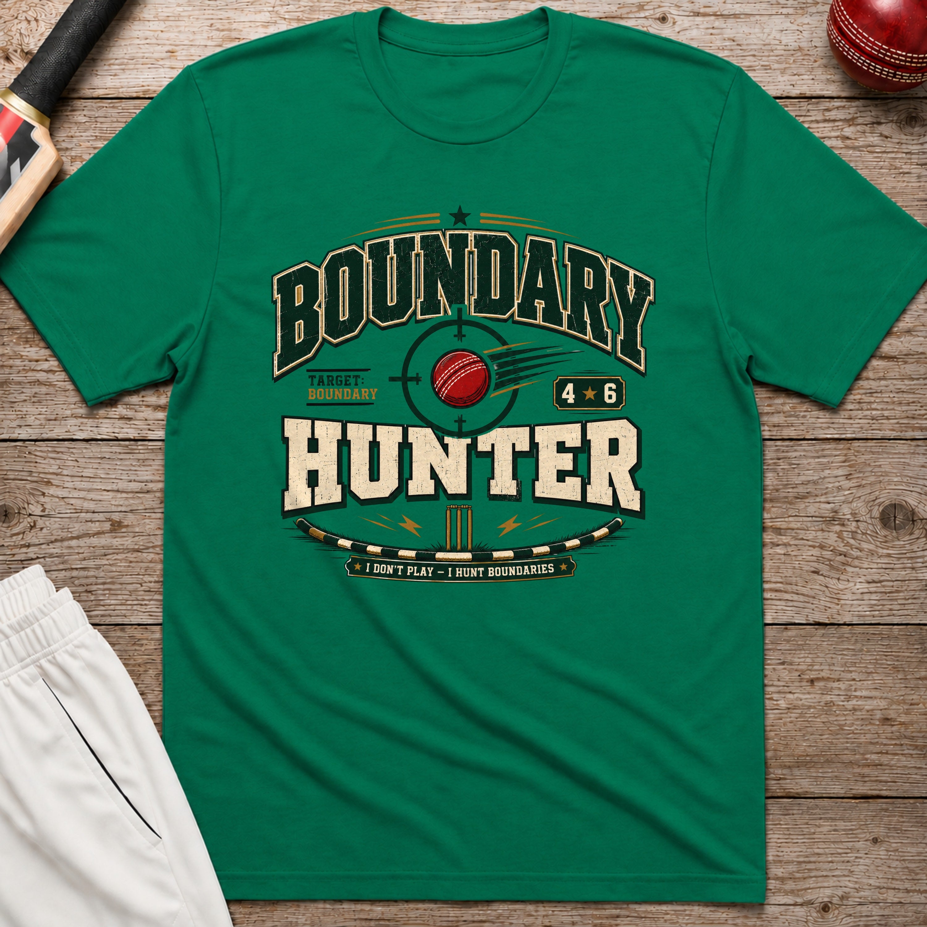 Boundary Hunter T-Shirt - Kelly Green