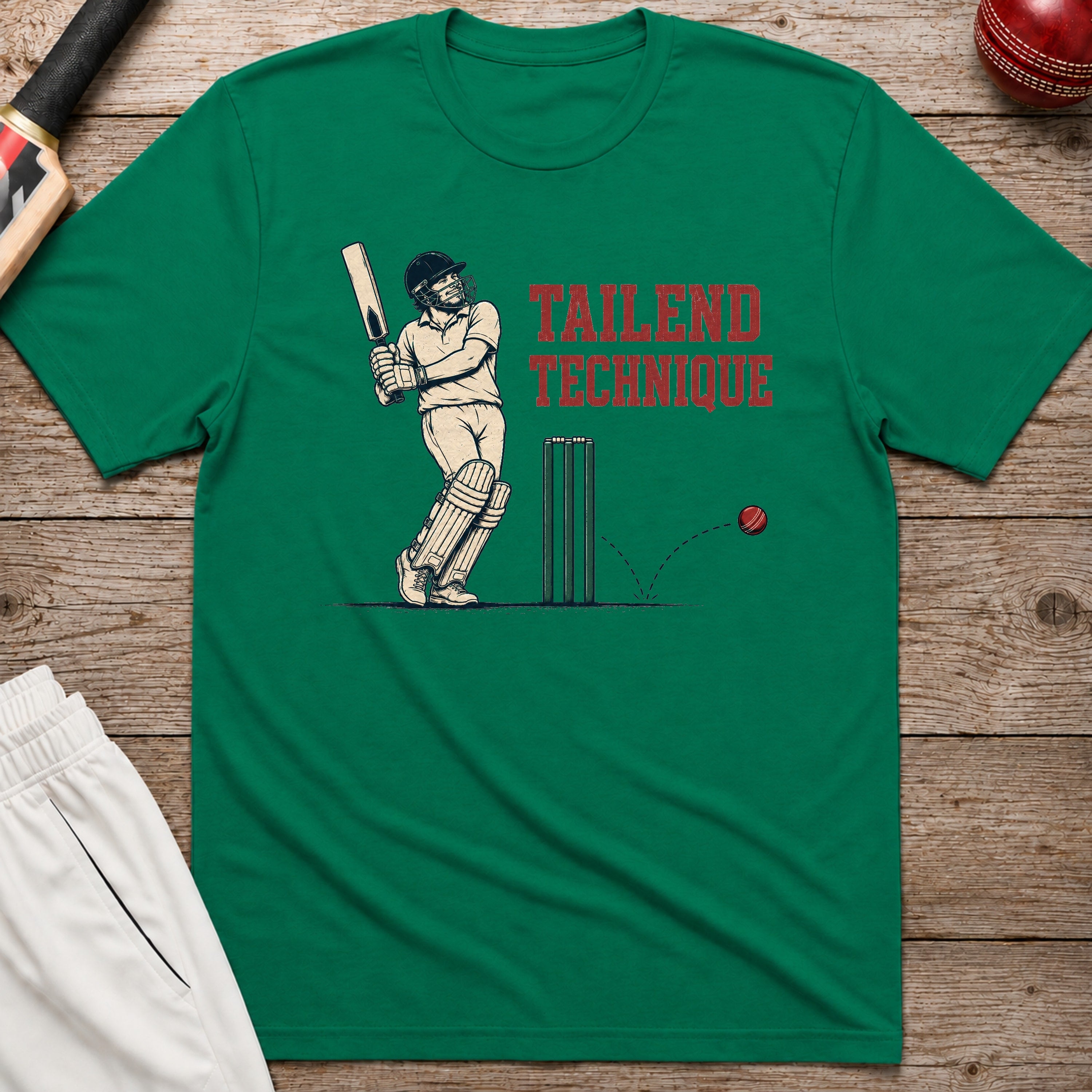 Tailend Technique T-Shirt - Kelly Green