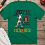 Sweet As For A Golden Duck T-Shirt - Kelly Green
