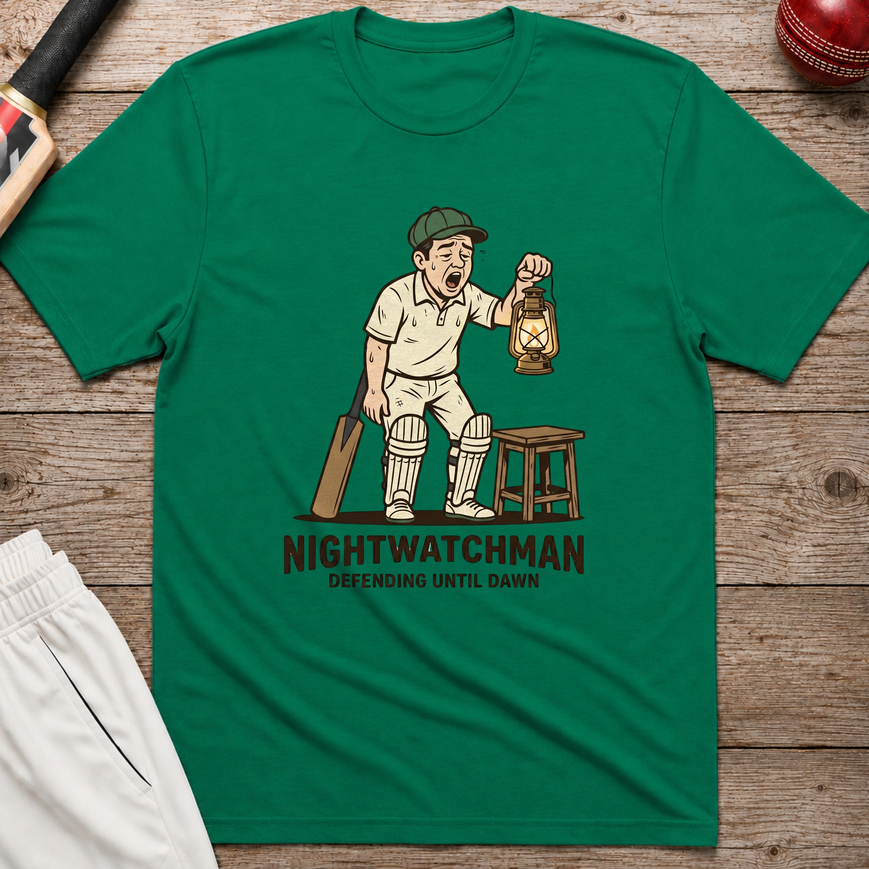 Nightwatchman T-Shirt - Kelly Green