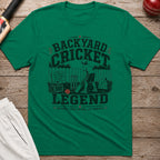 Backyard Cricket Legend T-Shirt - Kelly Green