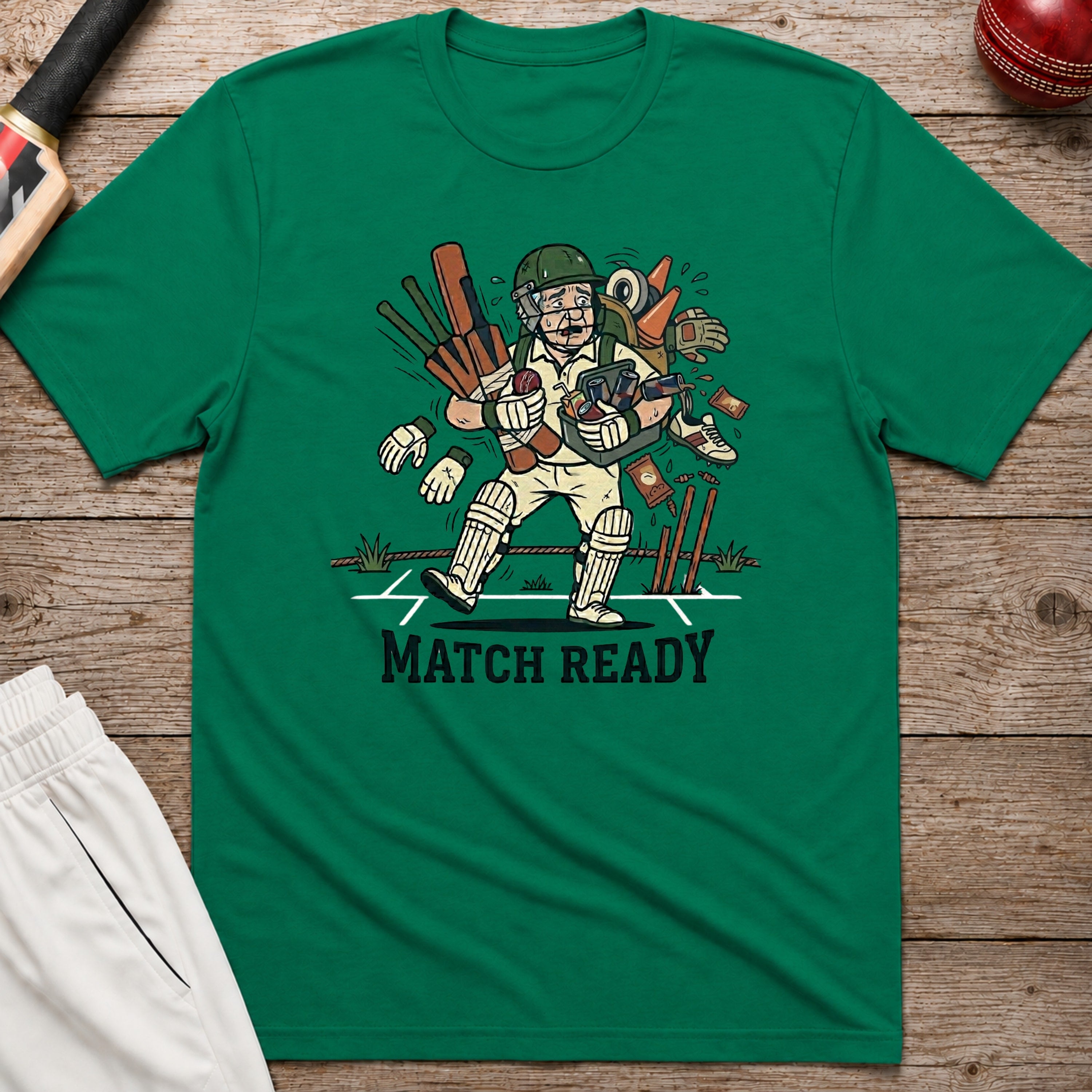 Match Ready T-Shirt - Kelly Green