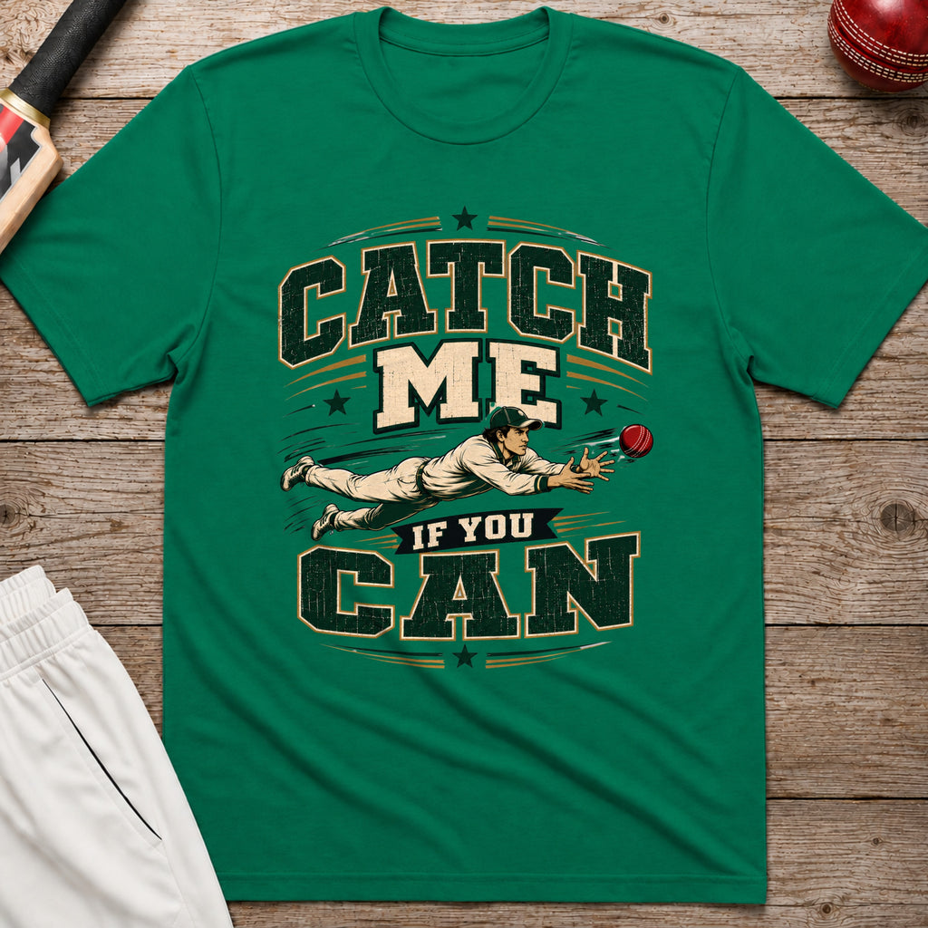 Catch Me If You Can T-Shirt - Kelly Green