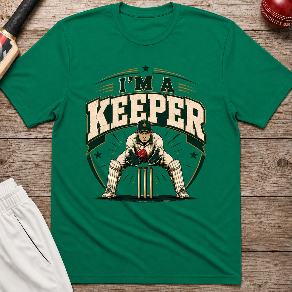 Im A Keeper T-Shirt - Kelly Green