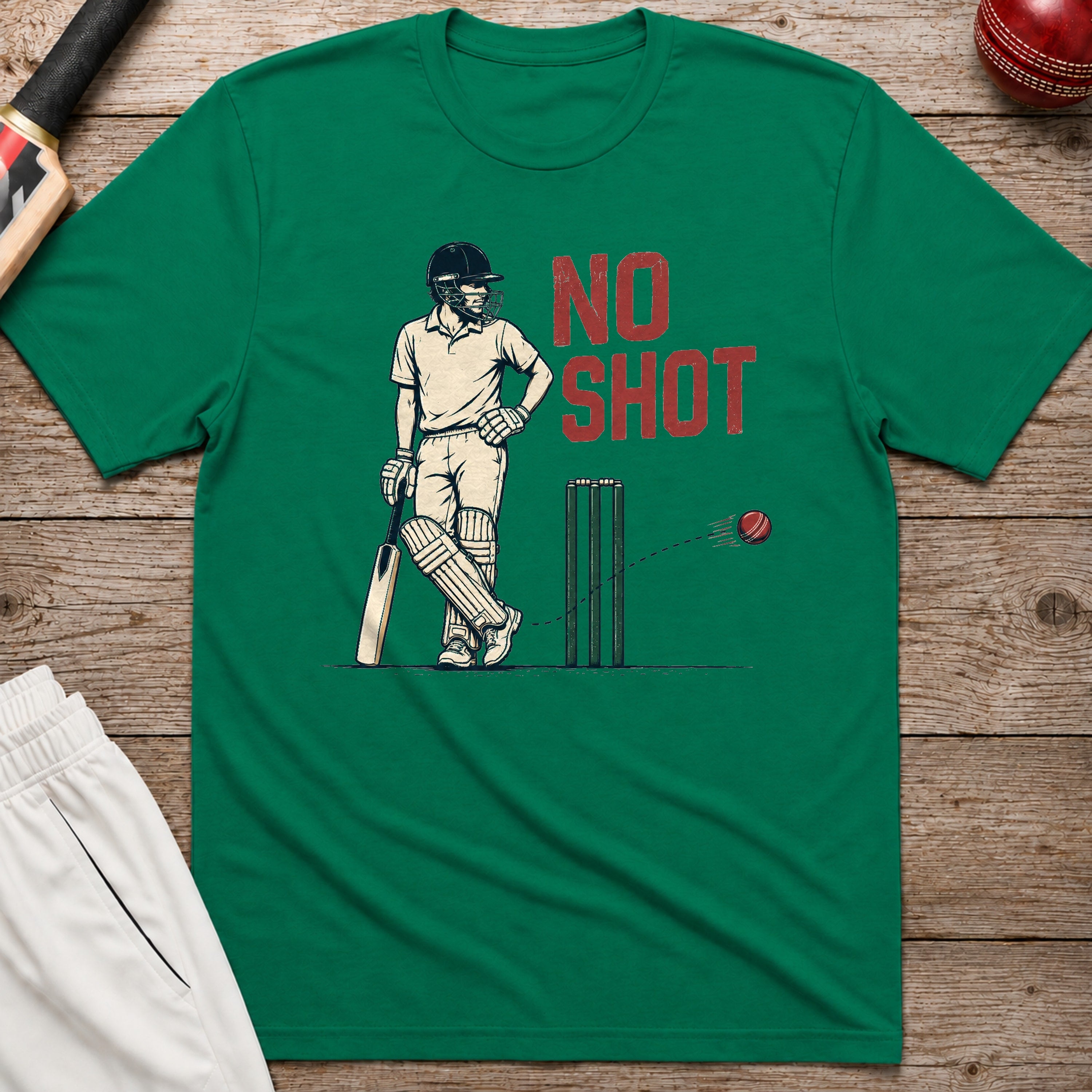 No Shot T-Shirt - Kelly Green