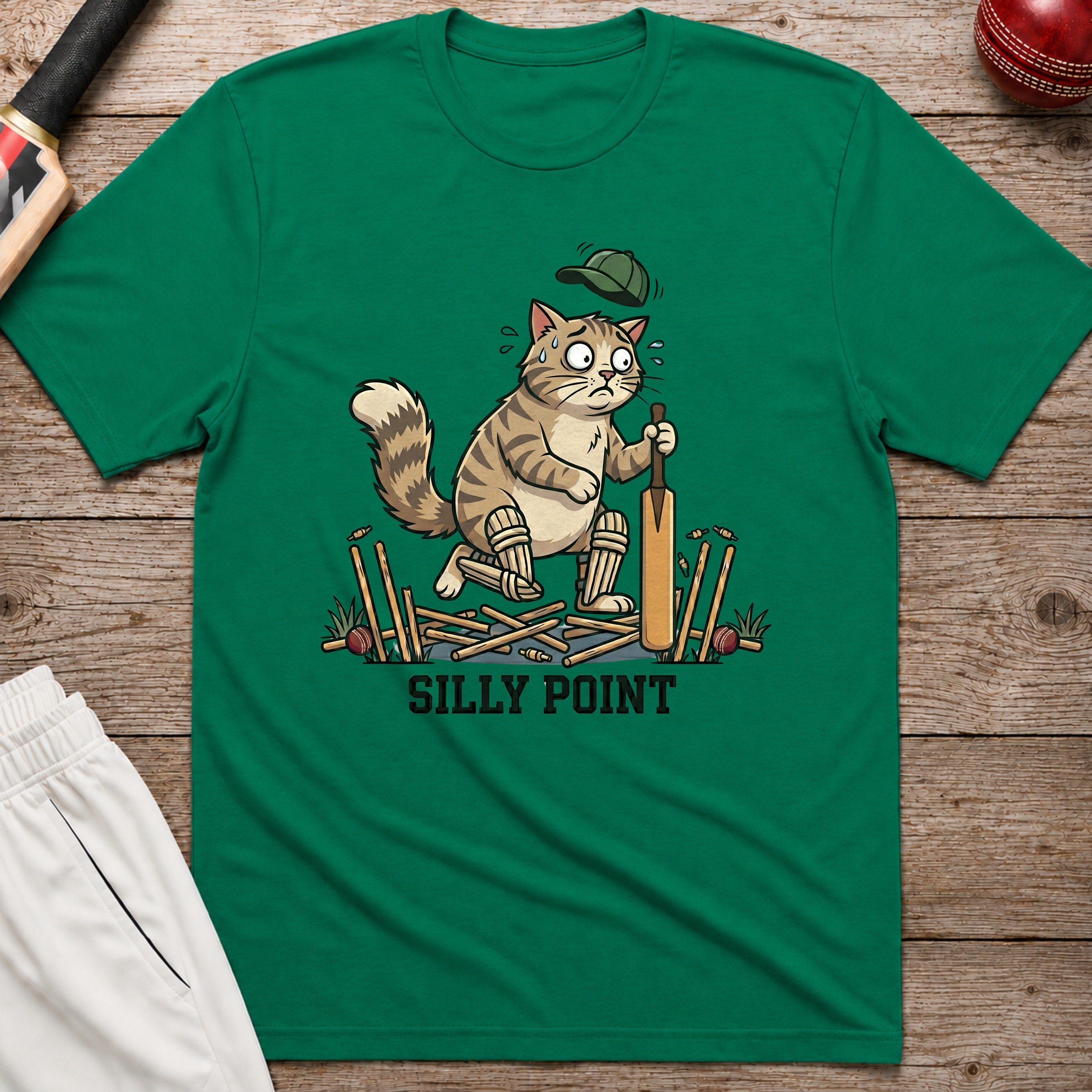 Silly Point T-Shirt - Kelly Green