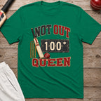 Not Out Queen T-Shirt - Kelly Green