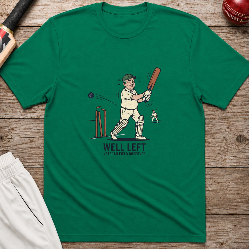 Well Left T-Shirt - Kelly Green