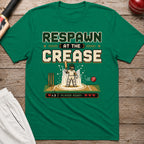 Respawn At The Crease T-Shirt - Kelly Green