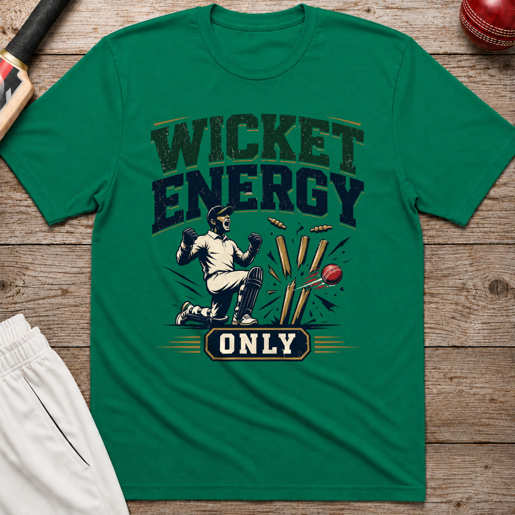 Wicket Energy Only T-Shirt - Kelly Green