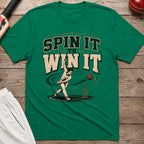 Spin It To Win It T-Shirt - Kelly Green