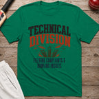 Technical Division T-Shirt - Kelly Green