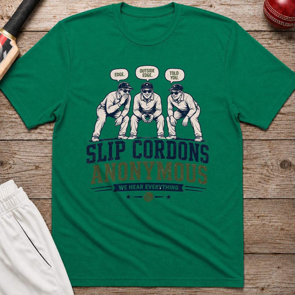 Slip Cordons Anonymous T-Shirt - Kelly Green