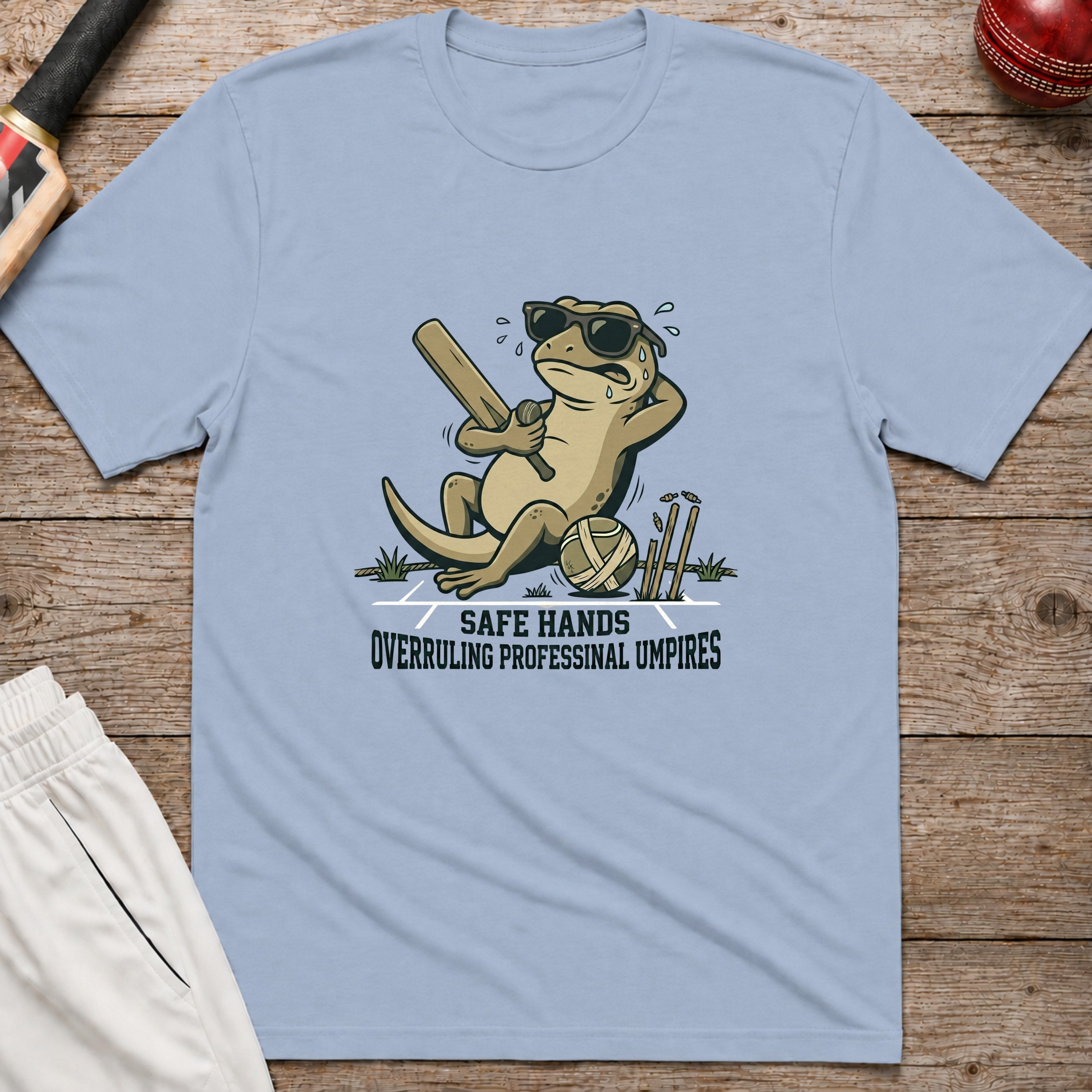 Safe Hands Alt T-Shirt - Light Blue