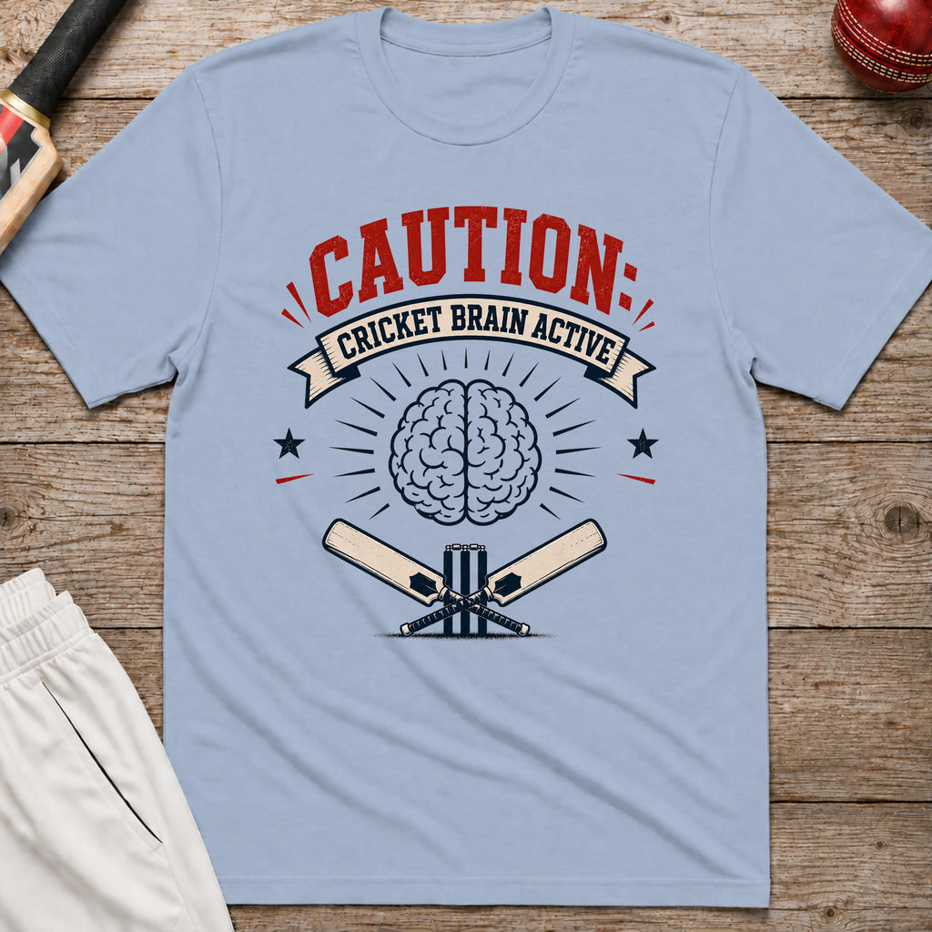 Cricket Brain Active T-Shirt - Light Blue