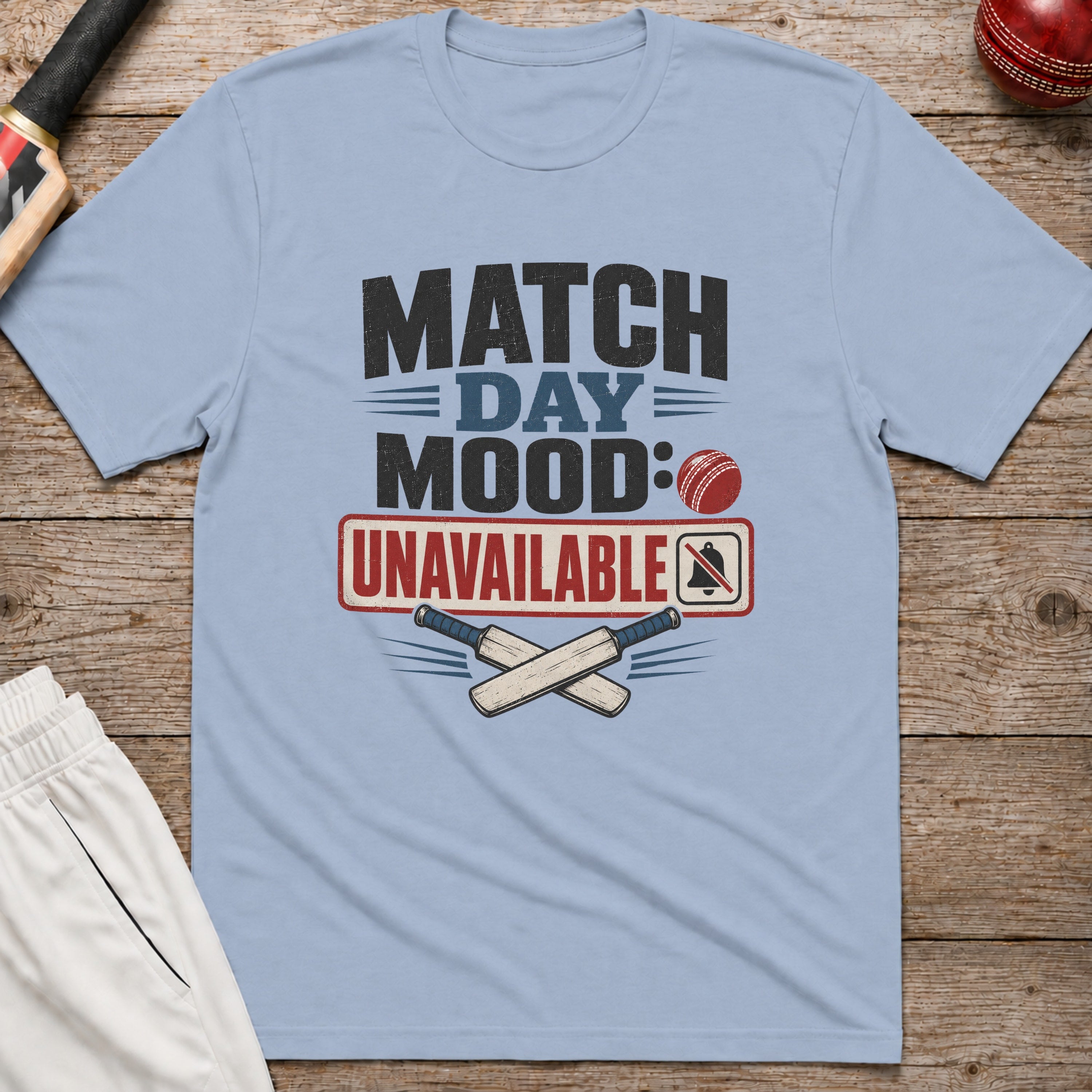 Match Day Mood Unavailable T-Shirt - Light Blue
