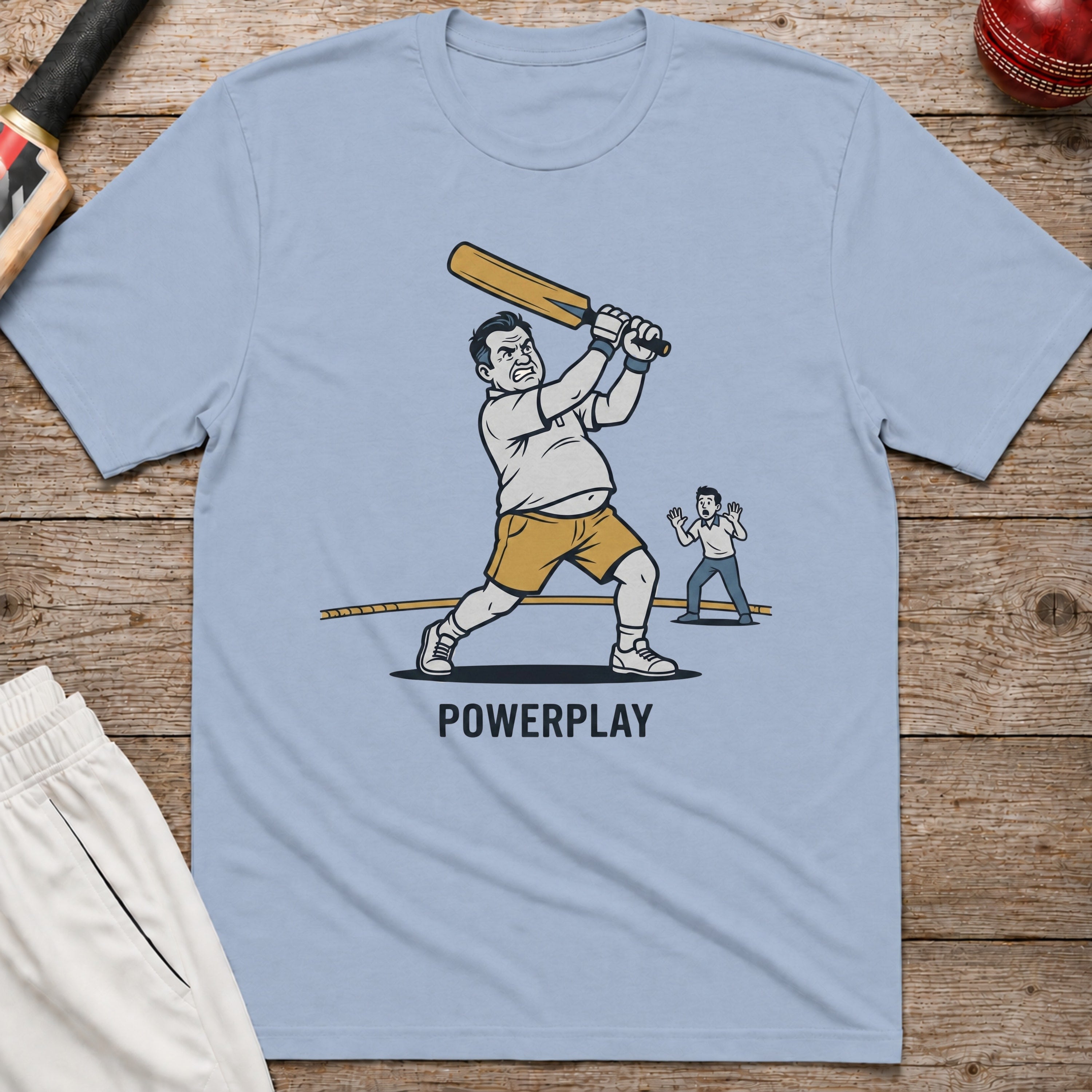Powerplay T-Shirt - Light Blue