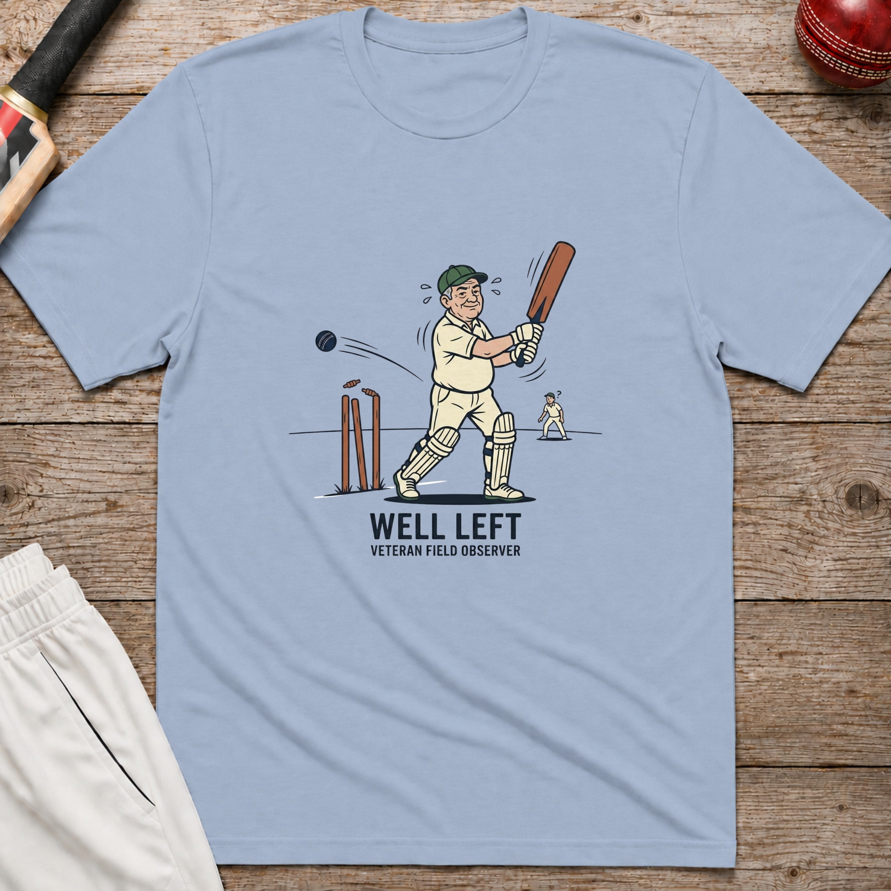 Well Left T-Shirt - Light Blue