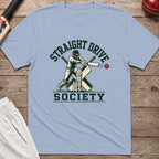 Straight Drive Society T-Shirt - Light Blue