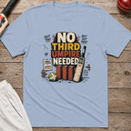 No Third Umpire Needed T-Shirt - Light Blue