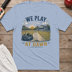 We Play At Dawn T-Shirt - Light Blue