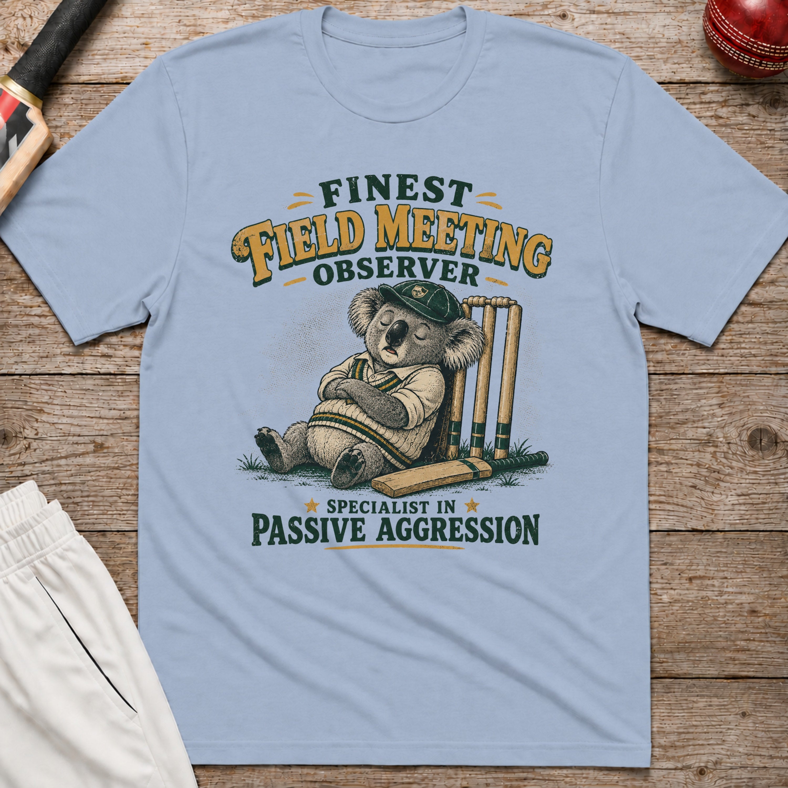 Finest Field Meeting Observer T-Shirt - Light Blue
