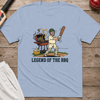 Legend Of The Bbq T-Shirt - Light Blue