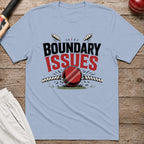 Boundary Issues T-Shirt - Light Blue