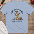 Nets Not Errands T-Shirt - Light Blue
