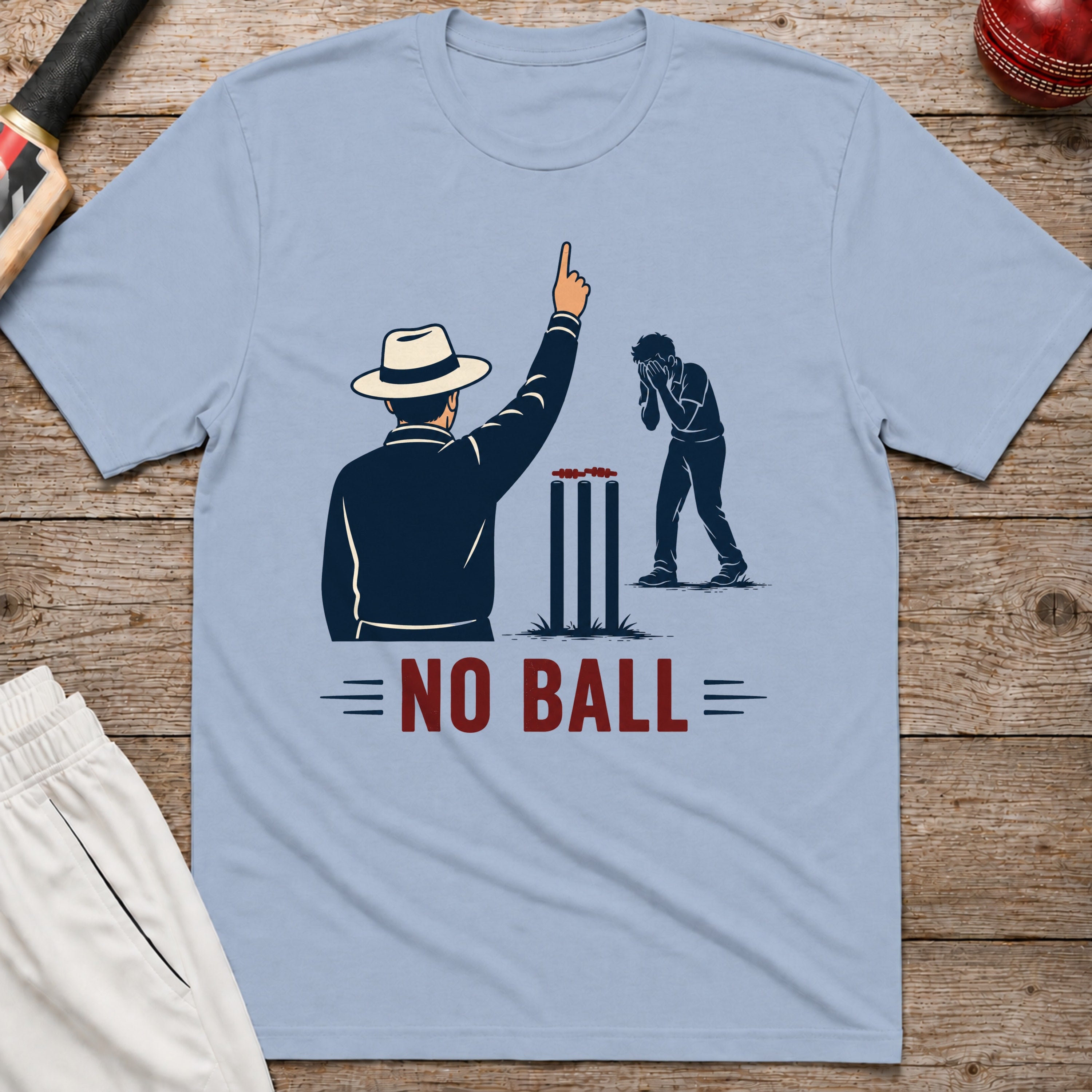 No Ball T-Shirt - Light Blue