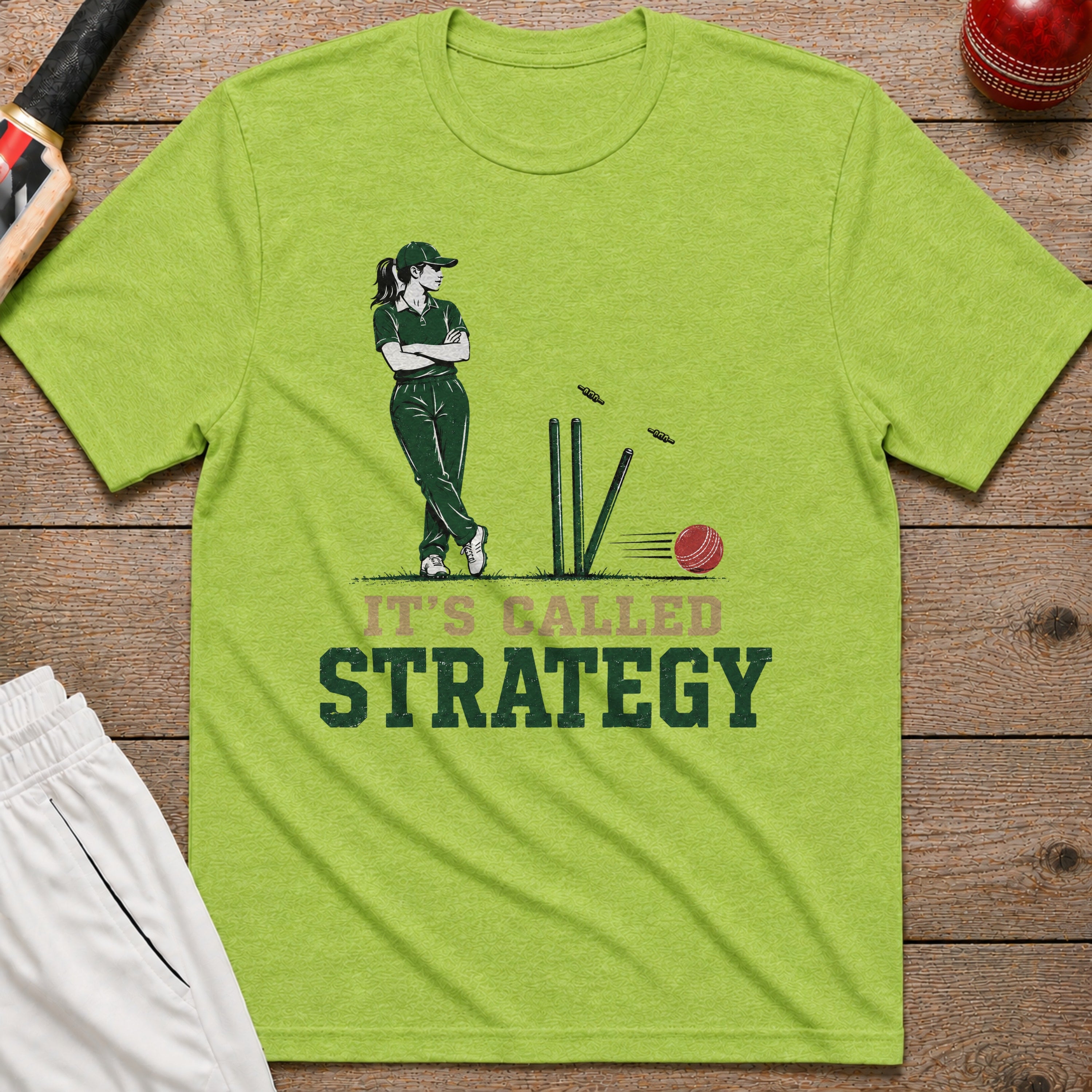 Its Called Strategy T-Shirt - Lime