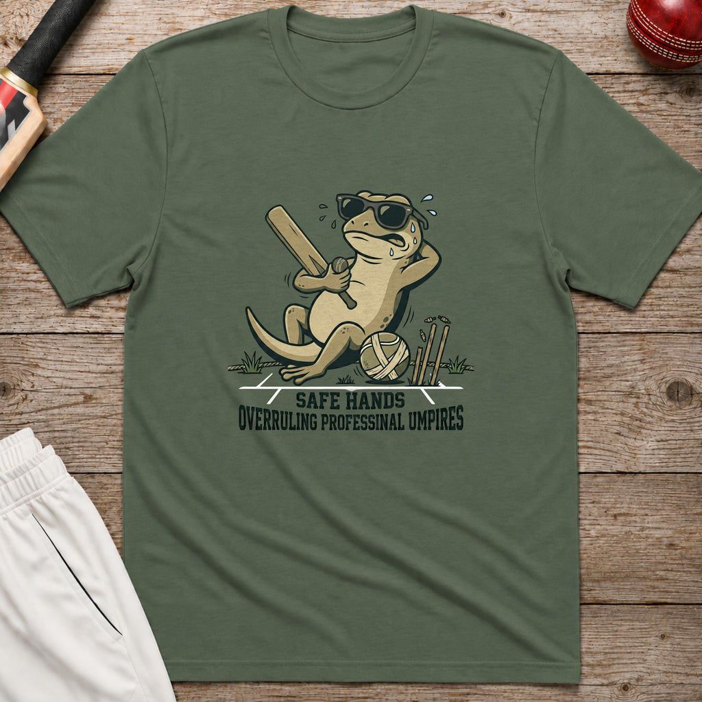 Safe Hands Alt T-Shirt - Military Green