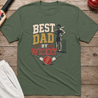 Best Dad By Wicket T-Shirt - Military Green